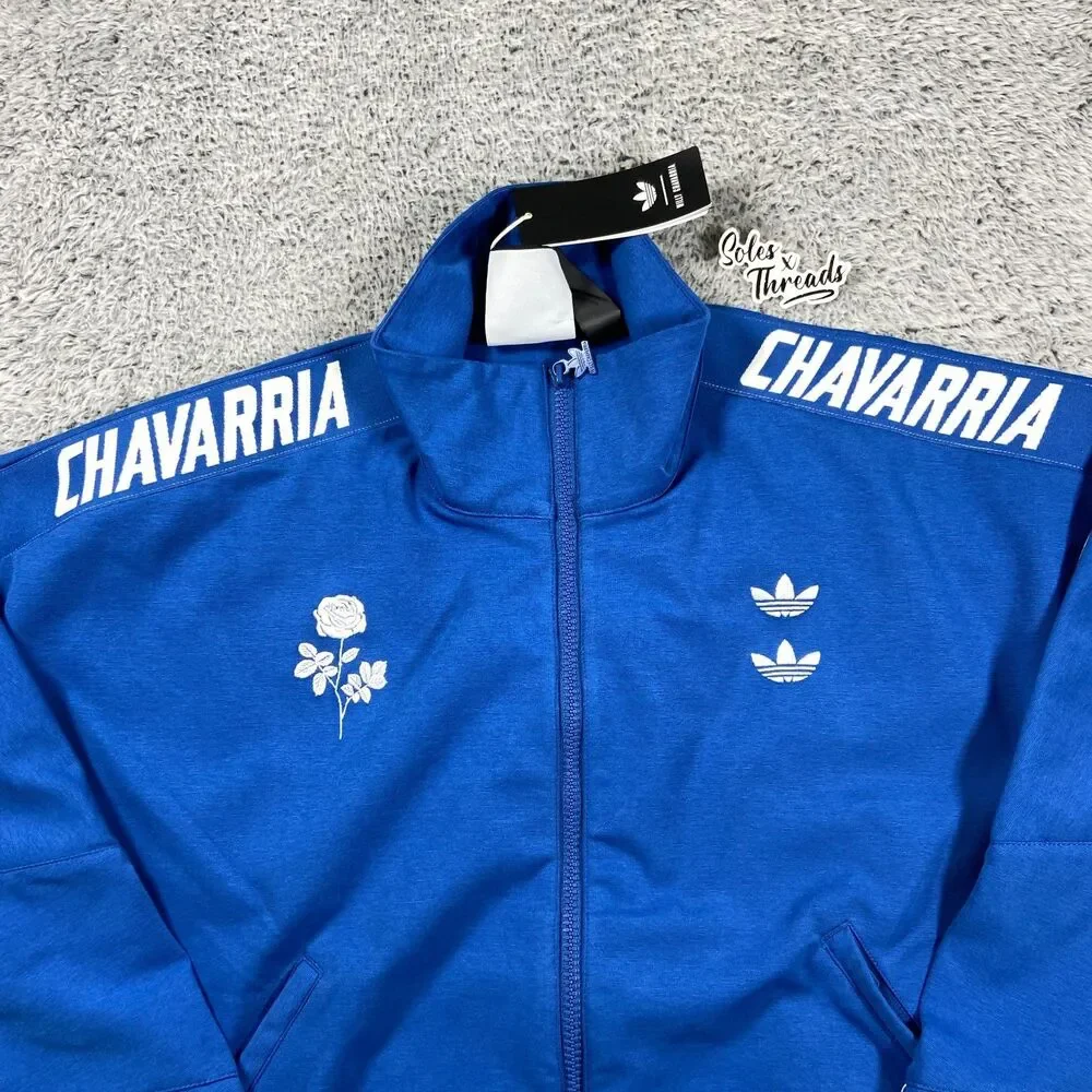 Adidas x Willy Chavarria Track Jacket Size Large Men Dark Marine JV8991